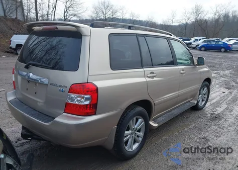2006 Toyota Highlander Hybrid Ltd z USA, uszkodzony, nr VIN JTEEW21A160006207